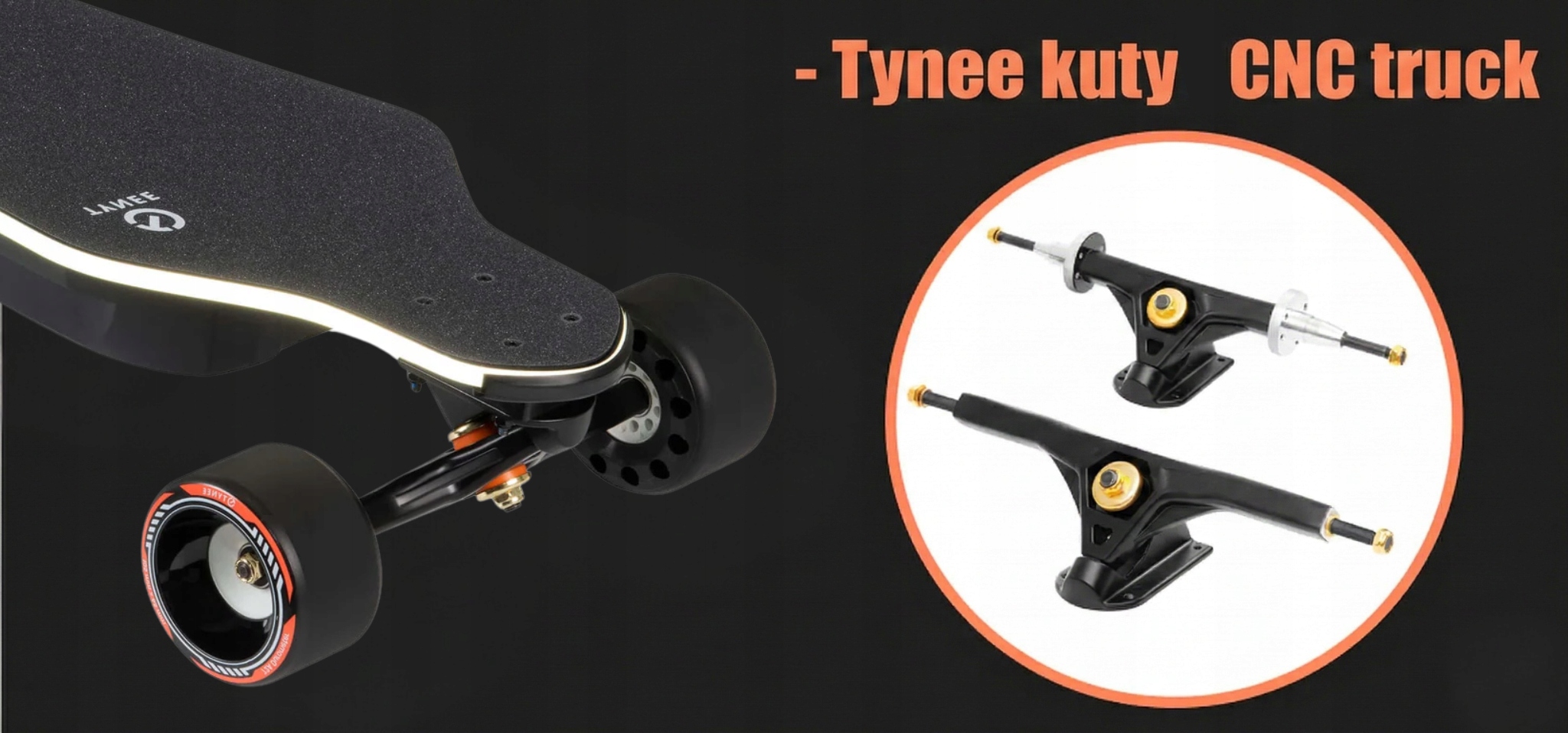 Trucki CNC 9.5 cala