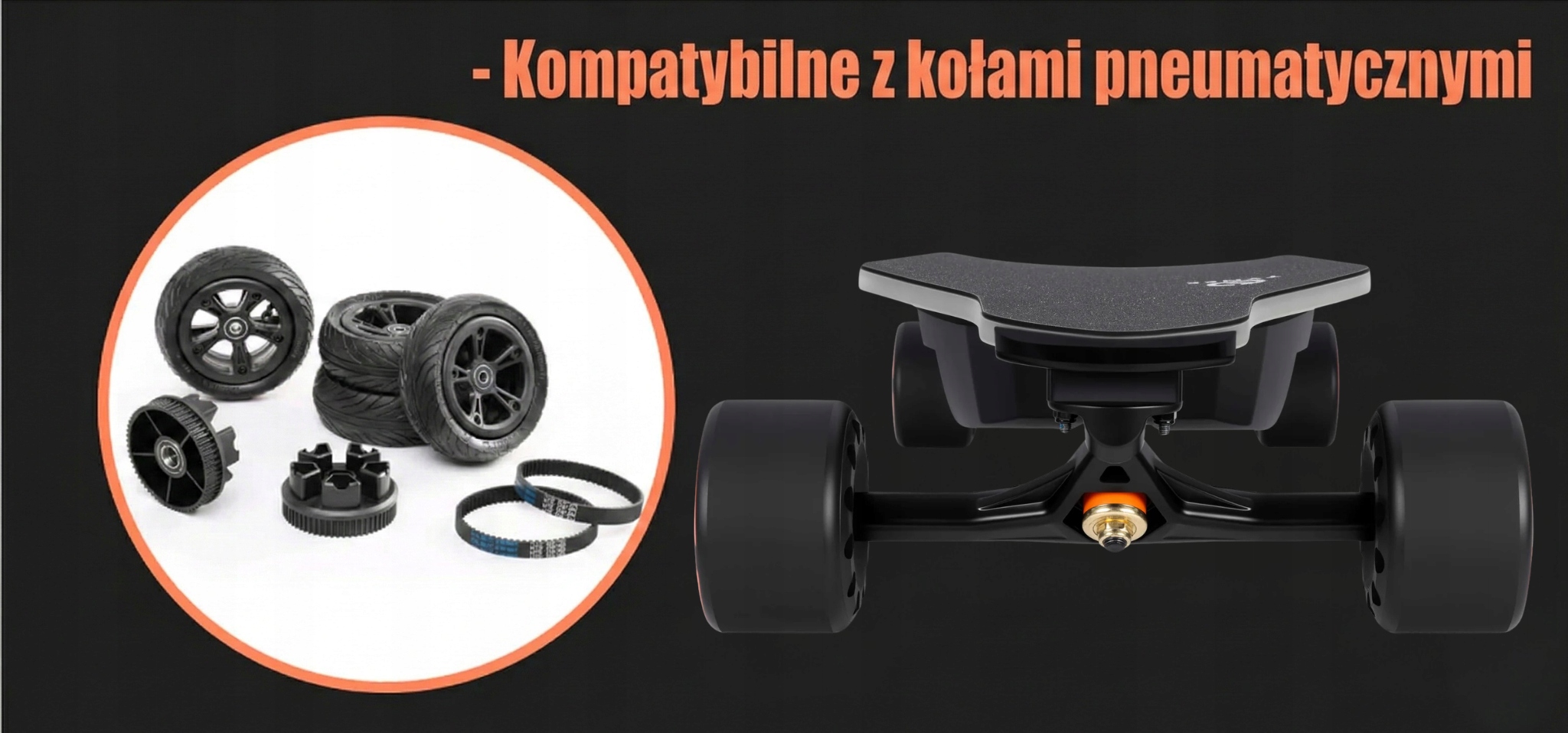Kompatybilność z kołami pneumatycznymi