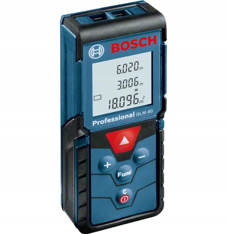 DALMIERZ LASEROWY BOSCH GLM-40 40M 1.5MM IP54 Z PAMIĘCIĄ WYŚWIETLACZEM 10b4ce9cd43edb121b25bcae4a919f95