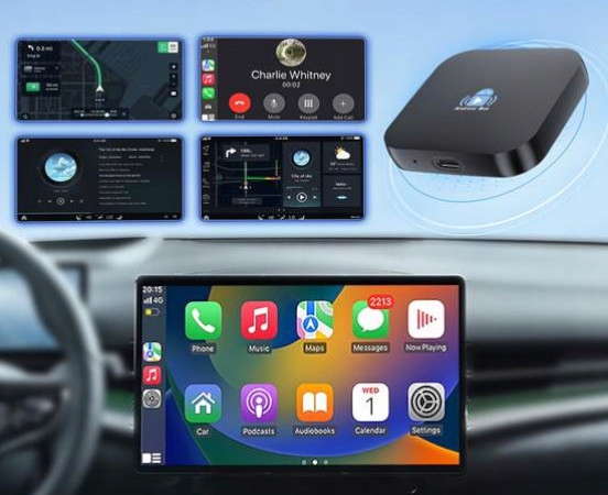 KBOX AI BOX K712 4 GB + 32 GB BEZPRZEWODOWY ADAPTER ANDROID AUTO CARPLAY 32b95a6c29c3e8e39e655107c0f5234b