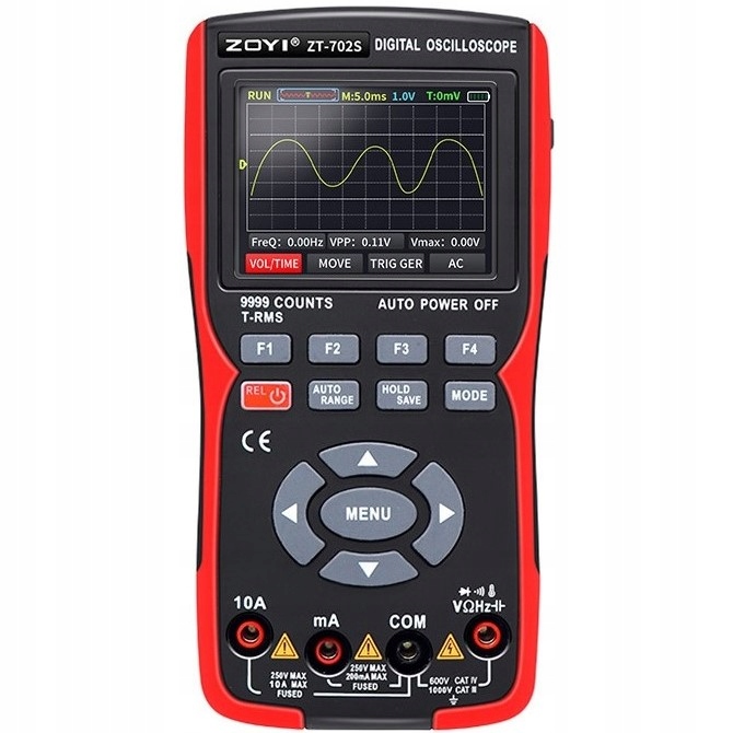 MULTIMETR RĘCZNY Z OSCYLOSKOPEM 2,8" ZOYI ZT-702S, PASMO 10MHz, 48 MS/s 3d23c0d63a5503e0713d39c5670a7d1f