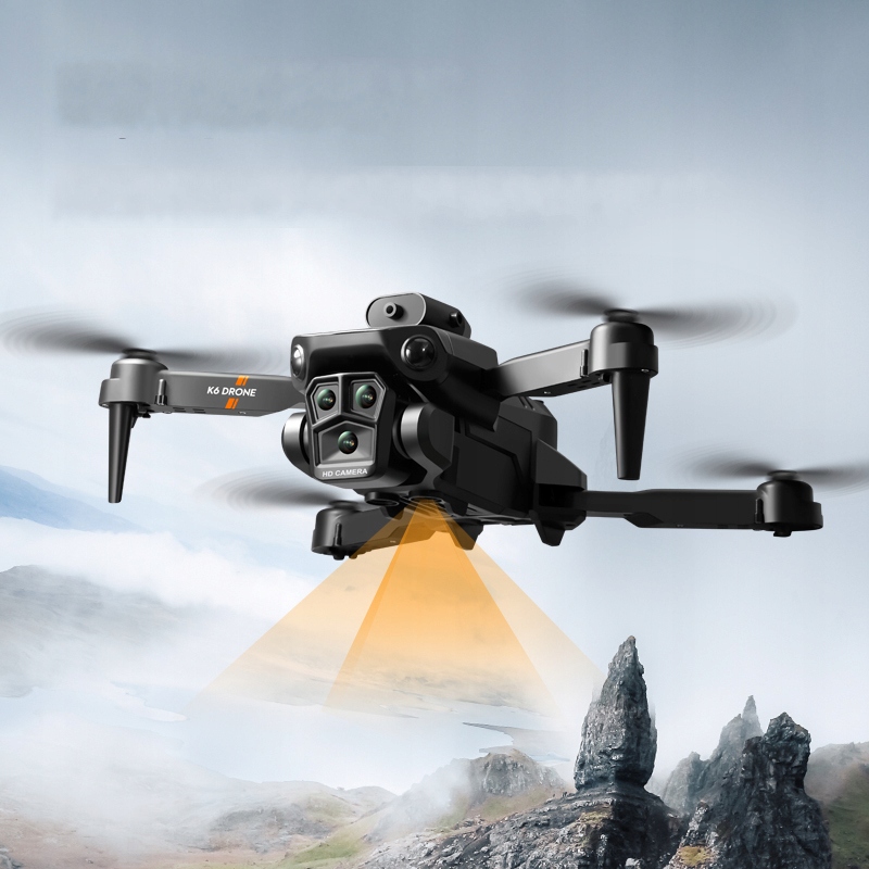 Dron K_6_MAX_3B z kamerą 3 kamery automatyczne unikanie przeszkód 3 baterie 56b3db3dfa6569d9baddcf833e02eba4
