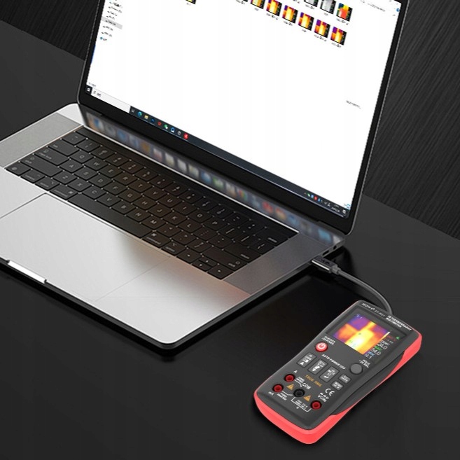 MIERNIK CYFROWY Z KAMERĄ TERMOWIZYJNĄ ZOYI ZT-R01 TRUE RMS 2.4" TFT USB-C 75120a91e700df1e07d22dbd4e495414