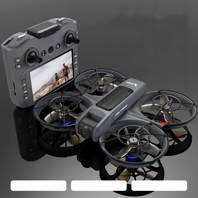 DRON SKŁADANY X226 PILOT Z WYŚWIETLACZEM 4,5" 3 BATERIE HEADLESS 2 95ff55f66568f7b1003c54afbc9991e7