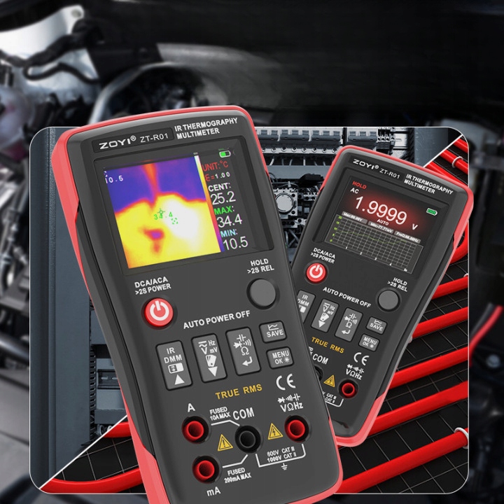 MIERNIK CYFROWY Z KAMERĄ TERMOWIZYJNĄ ZOYI ZT-R01 TRUE RMS 2.4" TFT USB-C 9bc9ed4efbcad151dd3bc3d51d30e973
