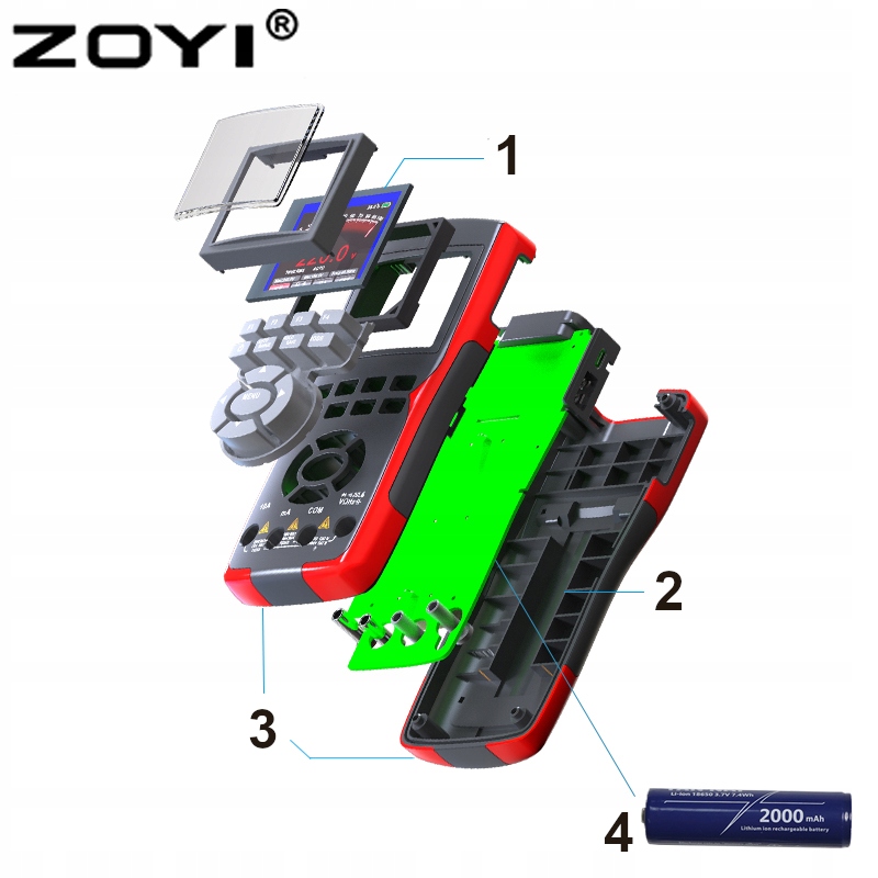 MULTIMETR RĘCZNY Z OSCYLOSKOPEM 2,8" ZOYI ZT-702S, PASMO 10MHz, 48 MS/s Aaeeb918451fadca314da6930d61eb34