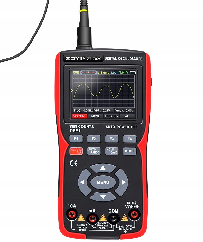 MULTIMETR RĘCZNY Z OSCYLOSKOPEM 2,8" ZOYI ZT-702S, PASMO 10MHz, 48 MS/s B5efaae2d022f090e989196233f00619