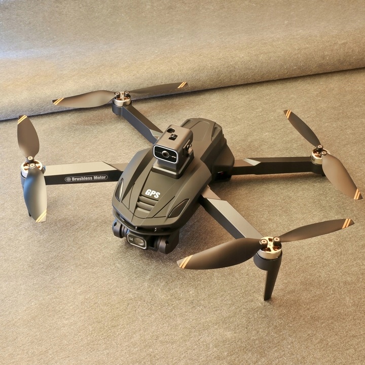 DRON Z KAMERĄ V168 WiFi GPS ZASIĘG 3000M, 5G WIFI FPV 360 ° - 3 BATERIE Cd38f72f8ca1a2e1bbbc97a45f6fe416
