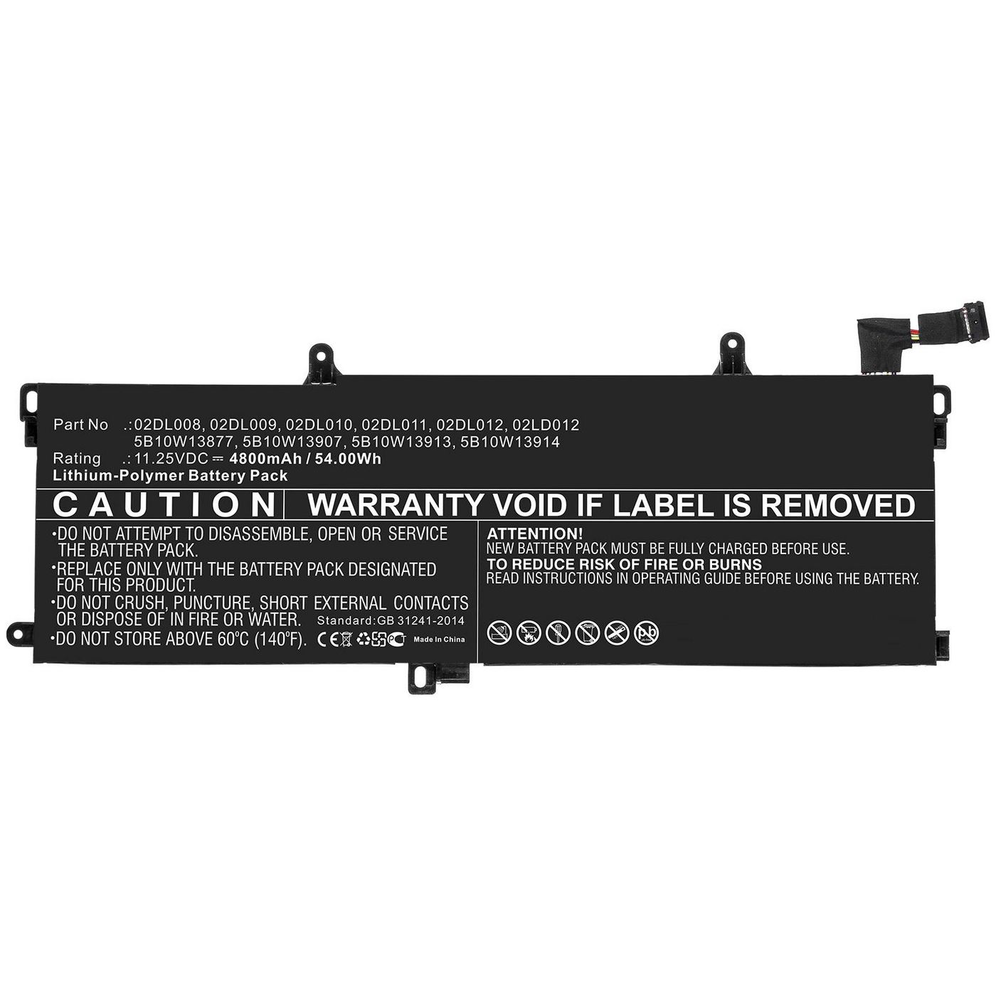 CoreParts Bateria do laptopa Lenovo, MBXLE-BA0269