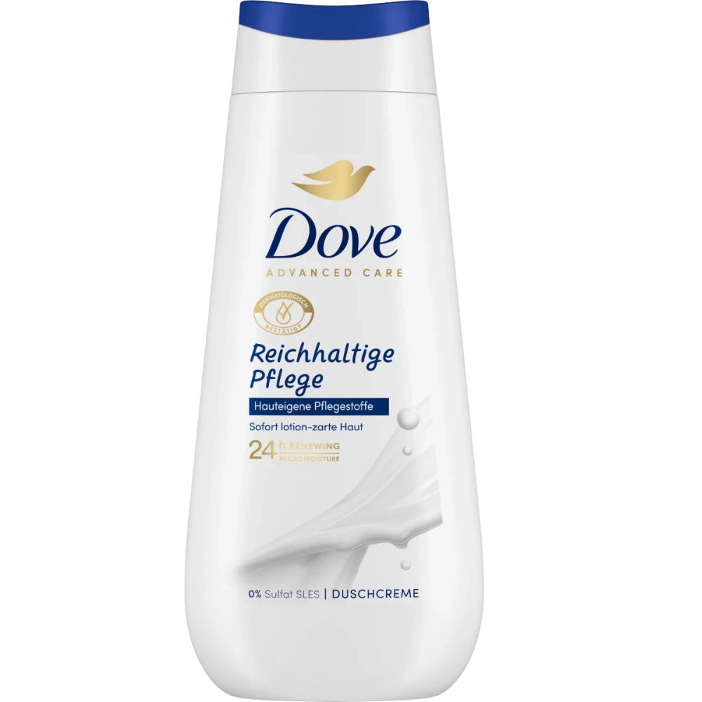Dove Reichhaltige Pflege Żel pod Prysznic Intensywnie Pielęgnujący 225 ml