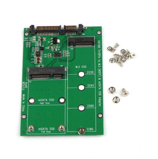 CoreParts NGFF M.2 B-Key / mSATA to SATA, MSNX1100