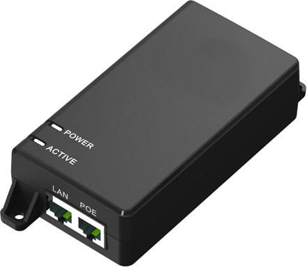 MicroConnect 60W 802.3af/at PoE Injector UK