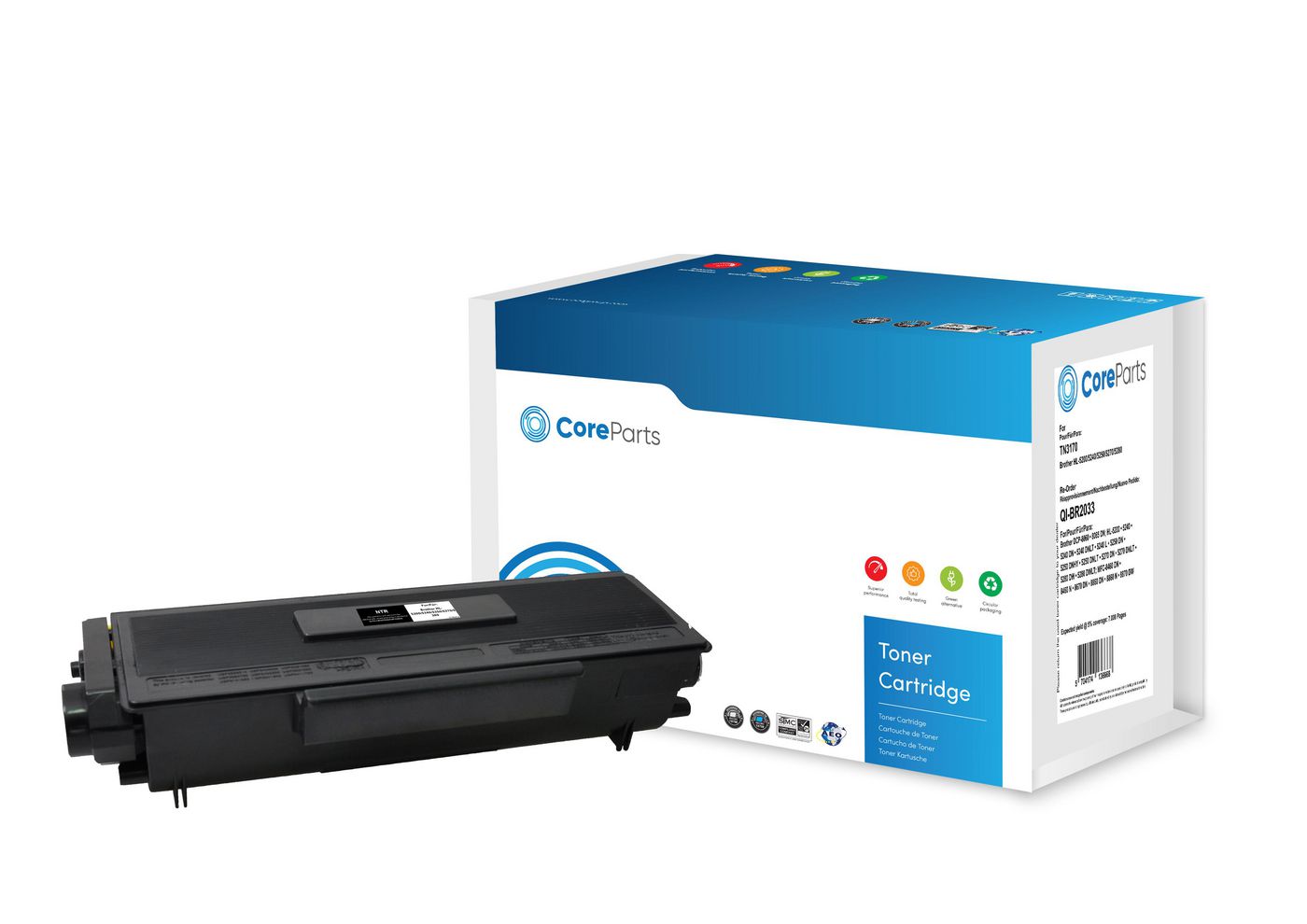 CoreParts Toner Quality Imaging Brother TN3170 7000 str.