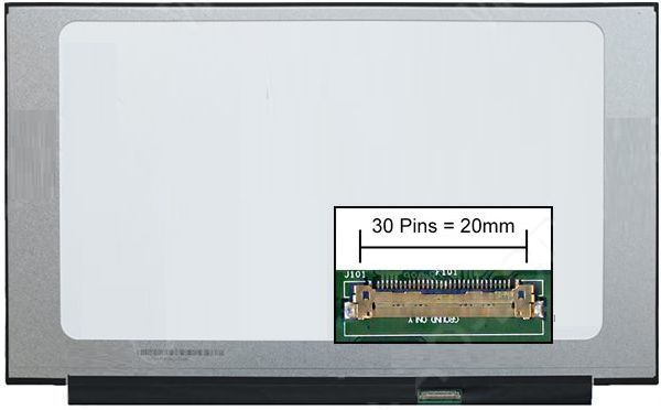 CoreParts Matryca LCD 15,6 błyszcząca 1920 x 1080 30pin
