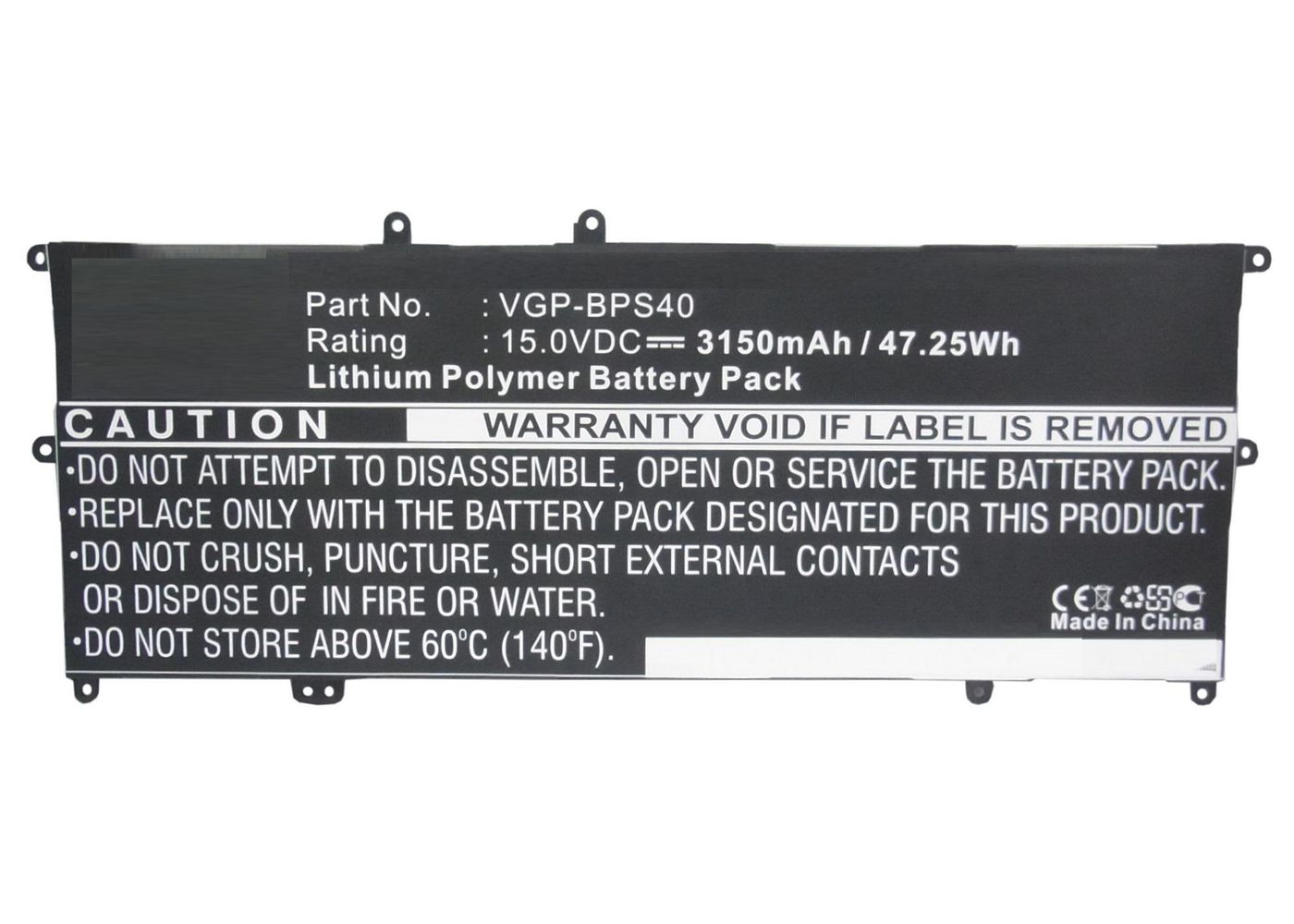 CoreParts Bateria do laptopa Sony, MBXSO-BA0041