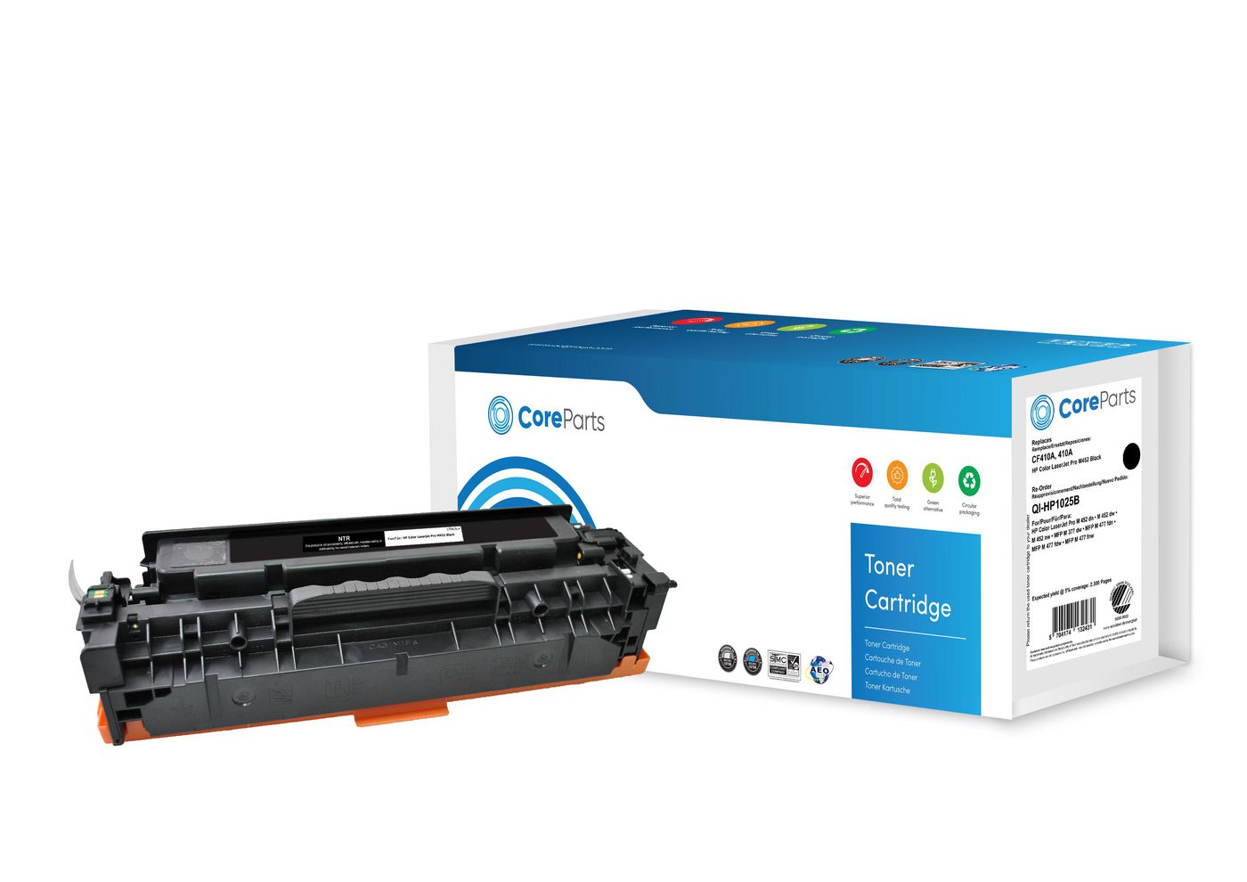 CoreParts Toner Quality Imaging HP CF410A 2300 str.