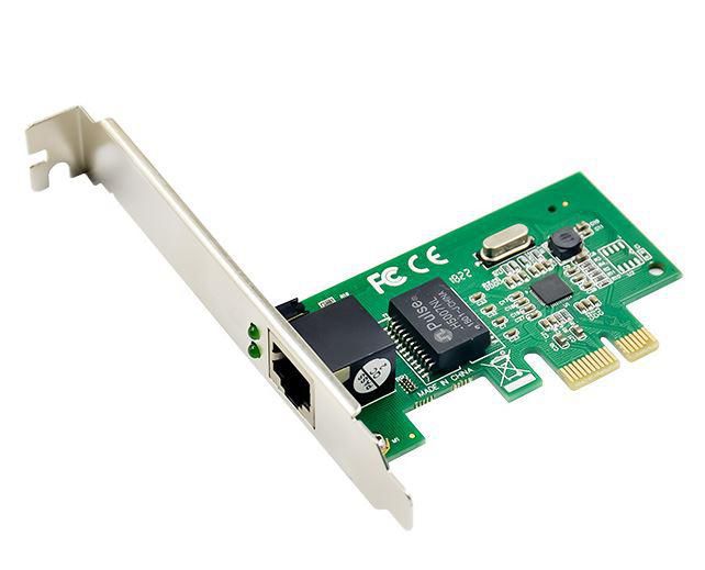 MicroConnect Gigabit PCIe Network Card. Low Profil
