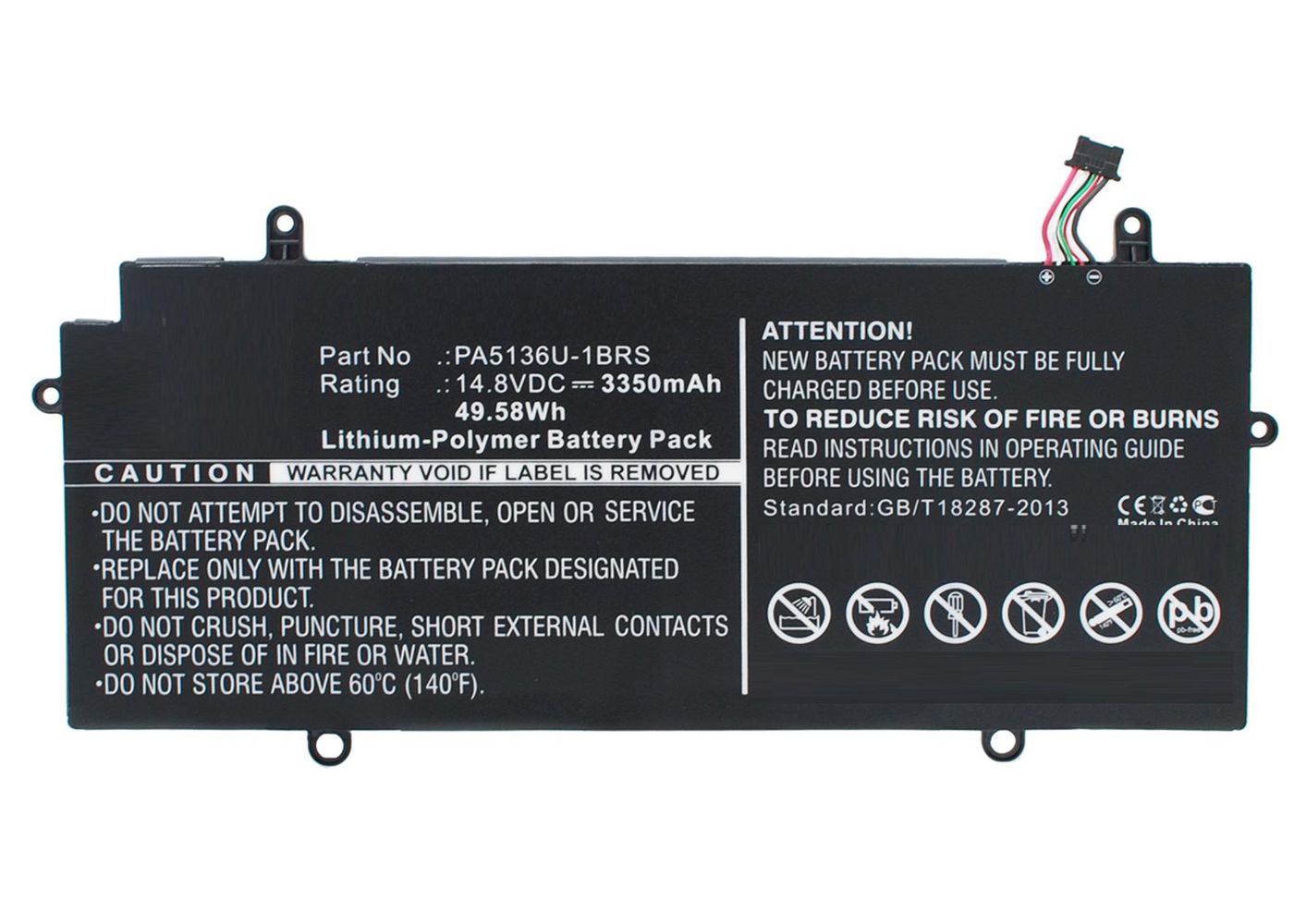 CoreParts Bateria do laptopa Toshiba, MBXTO-BA0025