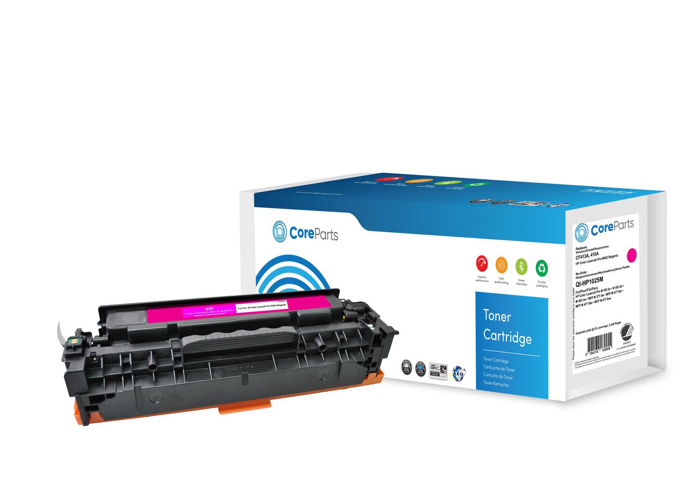 CoreParts Toner Quality Imaging HP CF413A 2300 str.