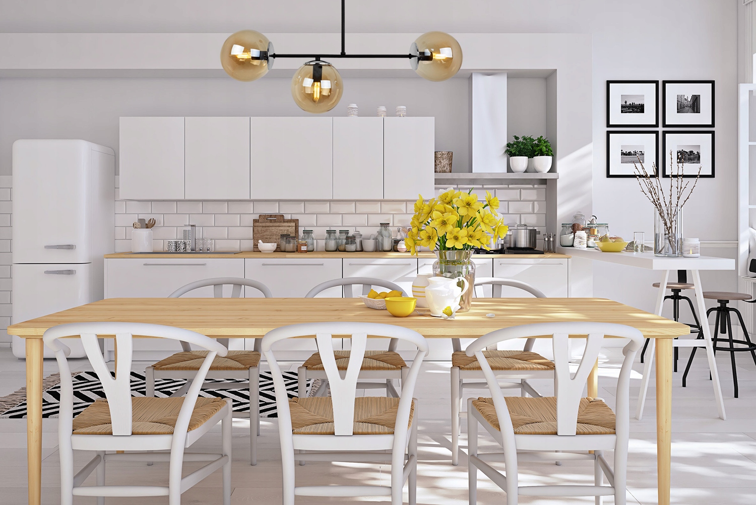 Lustra moderna, Light Home, Tuloza, 3xE14, Metal/Sticla, Negru/Miere 5 403e10854eca60dc3b9360683e0c28ad