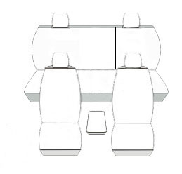 Pokrowce MIAROWE do Opel Astra IV 4 09-15r. P4