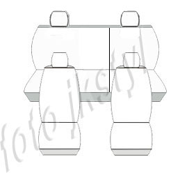 Pokrowce MIAROWE do Seat Cordoba II 2 02-11r. P4