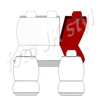 Pokrowce MIAROWE do Citroen Berlingo I 1 96-08r. P3