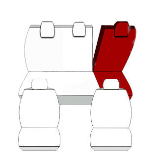Pokrowce MIAROWE do Kia Picanto 2 II 11-16r. P3