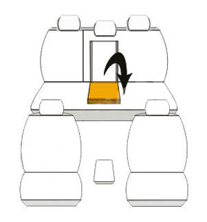 Pokrowce MIAROWE do Mazda 3 2003-2009r. P3