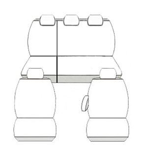 Pokrowce MIAROWE do Nissan Micra IV k13 10-16r. P1