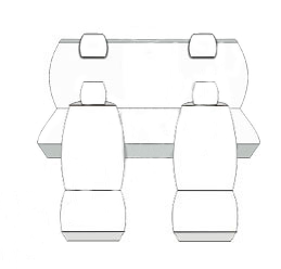 Pokrowce MIAROWE do Opel Corsa D FL 11-14r. P3