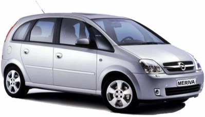 Pokrowce MIAROWE do Opel Meriva I 1 02-10r. P1