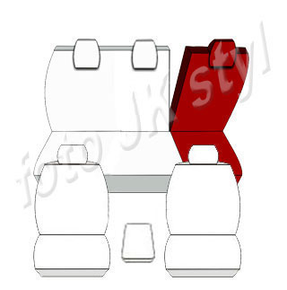 Pokrowce MIAROWE do Renault Megane III 3 08-16r. P1