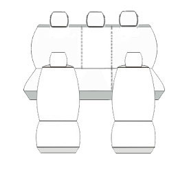 Pokrowce MIAROWE do Skoda Octavia I 1 96-10r. P3