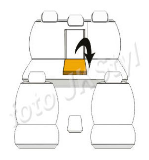 Pokrowce MIAROWE do Toyota Corolla XI 13-16r. P3