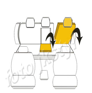 Pokrowce MIAROWE do Toyota Prius II 2 03-09r. P1