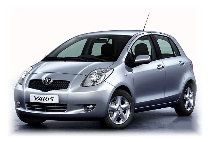 Pokrowce MIAROWE do Toyota Yaris II 2 2005-2011r. P2