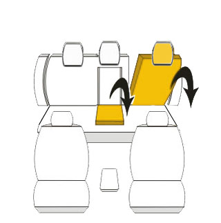 Pokrowce MIAROWE do VW Passat B6 sedan 05-10r. P3