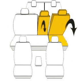 Pokrowce MIAROWE do Quashqai +2 08-13r 7-os P2