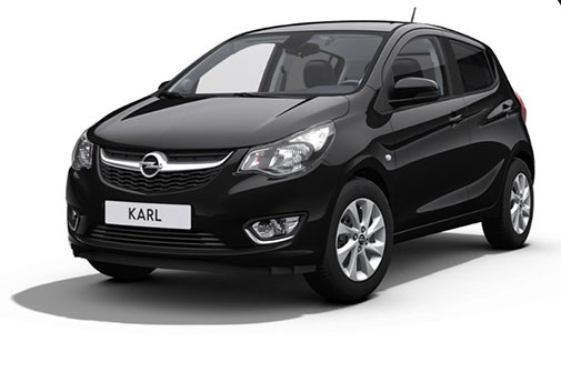 Pokrowce MIAROWE do OPEL KARL 2015-2019r. tył 2/1 P1