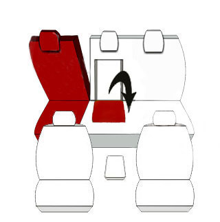 Pokrowce MIAROWE do VW Tiguan 2 II od 2016r. P3