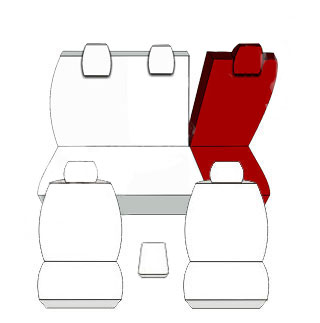 Pokrowce MIAROWE do VW Polo 5 V 09-17r. P1