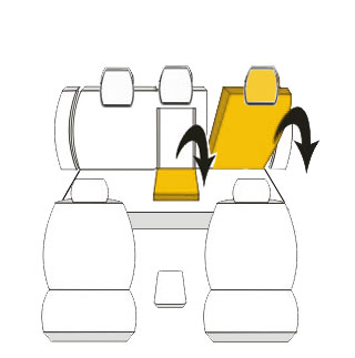 Pokrowce MIAROWE do Toyota Prius III 3 2009-2015r. P4