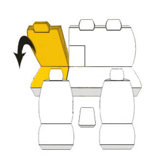 Pokrowce MIAROWE do Ford Mondeo MK4 07-14r. P4