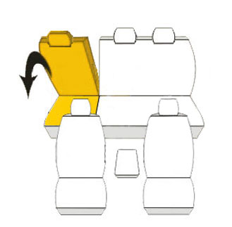 Pokrowce miarowe pasujące do Peugeot 308 II SW 2013-2021r. P4