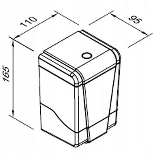 Automat. dozownik mydła i dezynfekcji Faneco 0,7l