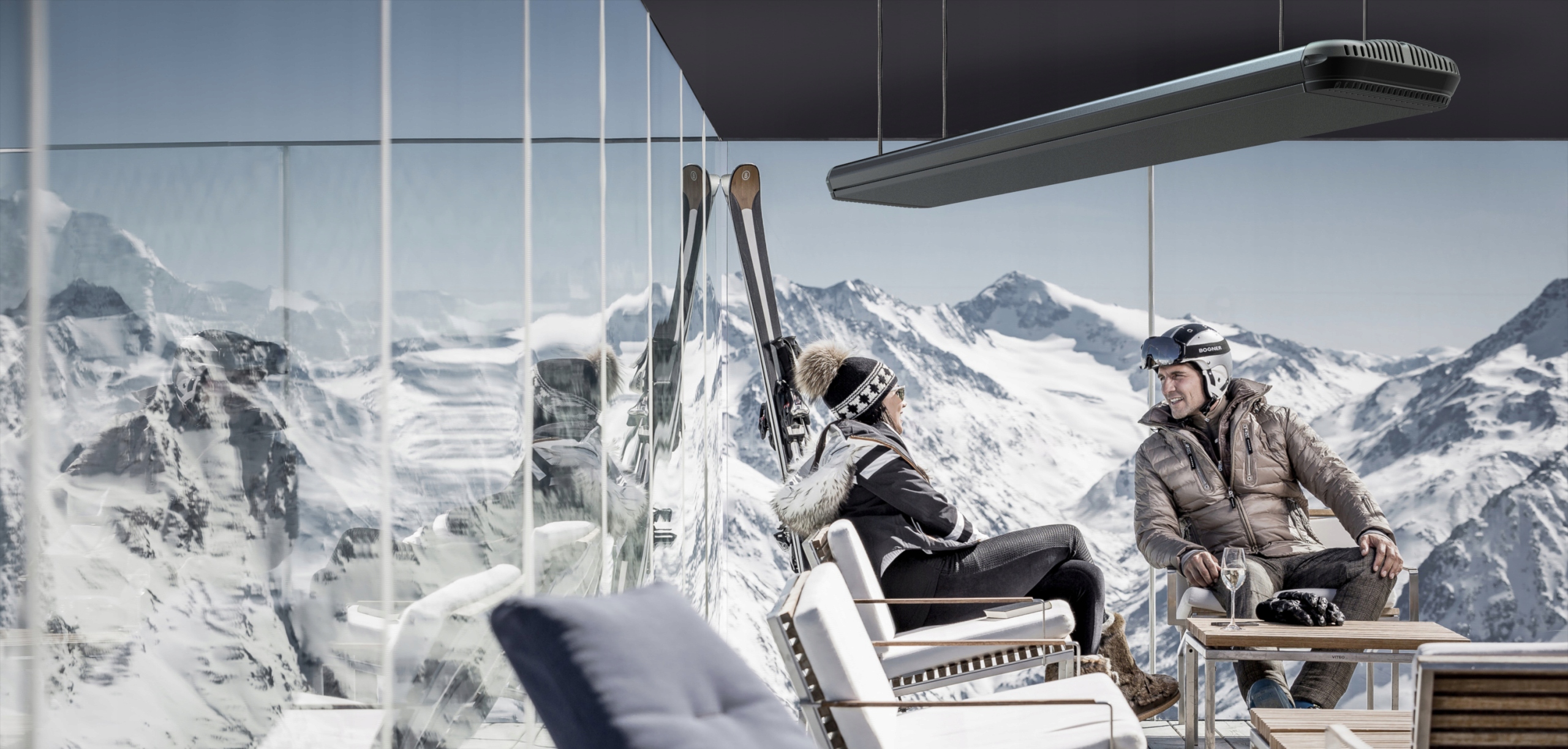 PROMIENNIK CIEPŁA HOT-TOP Z PILOTEM 3,2 MO-EL