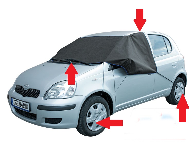 PÓŁPOKROWIEC OSŁONA na Smart ForFour