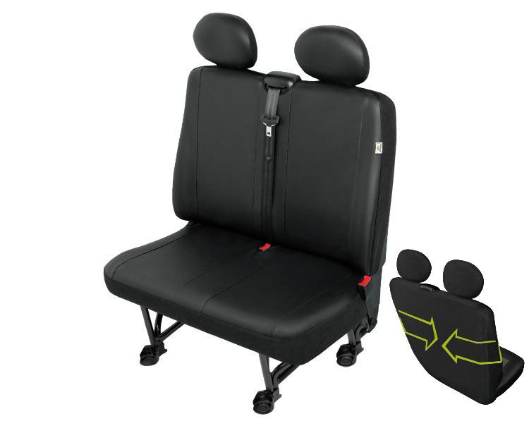 Renault Trafic 9 miejsc do 2014 pokrowce SKÓRA EKO