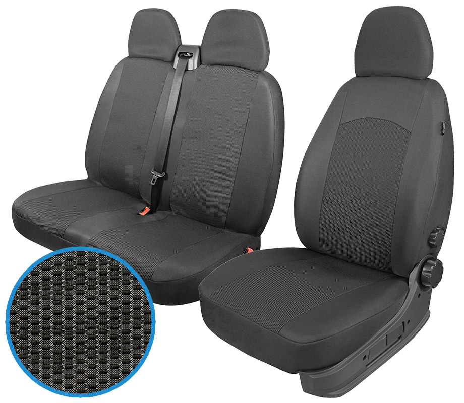Pokrowce 3 osoby do Renault Master 2003-2010